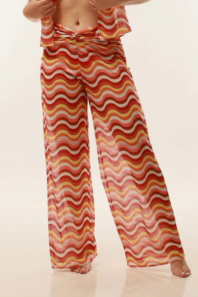 Eleazar Pants - Red Cocoa