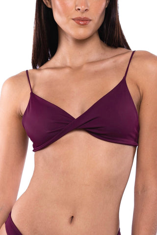 Damian Top - Plum